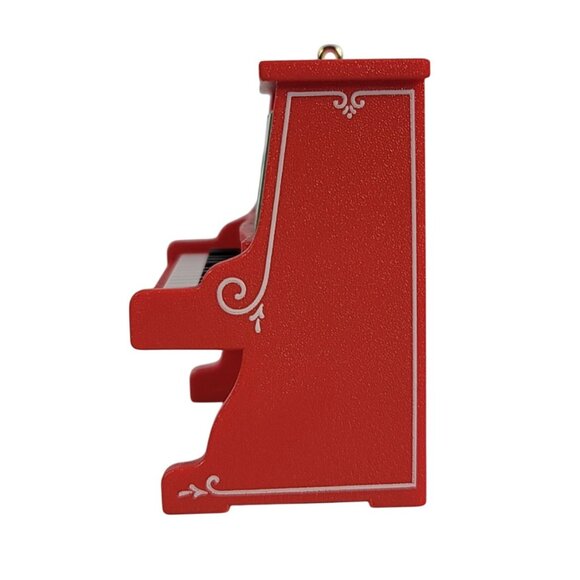 Hallmark Christmas Caroling Piano Ornament Magic Light & Sound 2013 TESTED WORKS - Picture 4 of 12